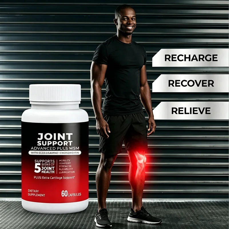 Glucosamine Chondroitin Joint Support Capsules for Adult Bone Health